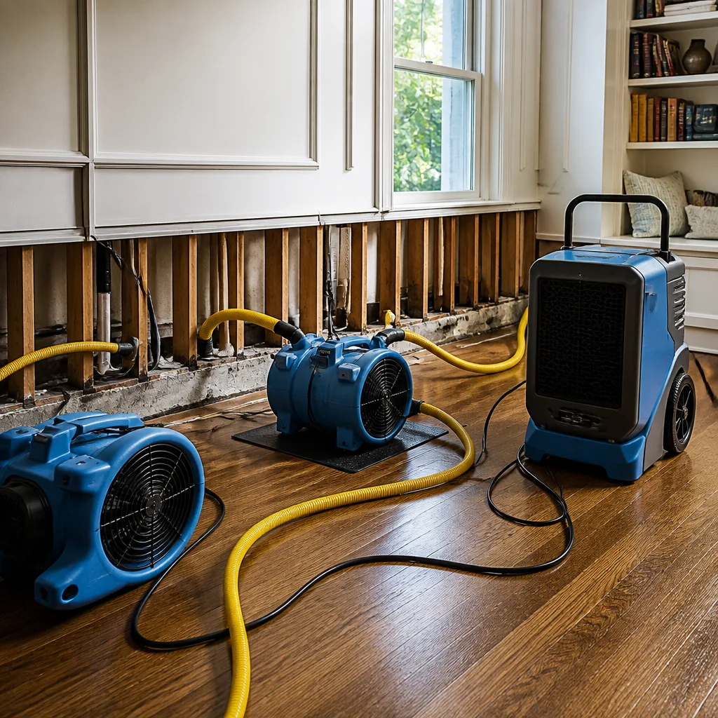 Water damage drying